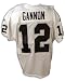 Autographed Rich Gannon Oakland Raiders Authentic White Reebok Jersey