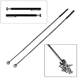 2 Magnetic Pick-Up Tools 5lb Telescopic 24 Clip