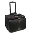Wenger Patriot Triple Gusset Trolley mit herausnehmbarer Notebooktasche für Geräte bis 15.4 Zoll schwarz WA-7453-02