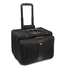 Wenger Patriot Triple Gusset Trolley mit herausnehmbarer Notebooktasche f�r Ger�te bis 15.4 Zoll schwarz WA-7453-02