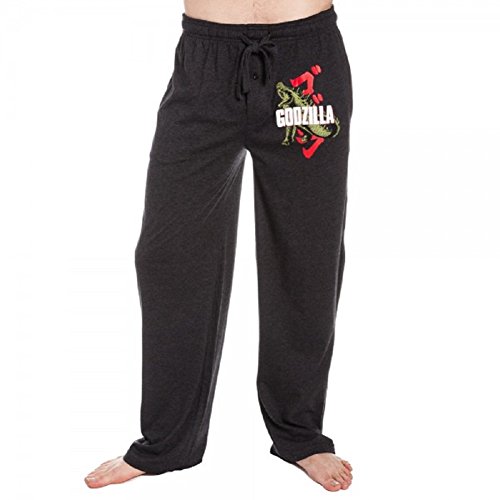 Godzilla Logo Black Heather Quick Turn Sleep Pants
