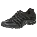 Skechers Bikers Black Womens Shoes