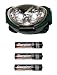 Sporting Goods : Trailfinder Series 3 AAA 6 LED Headlight Eveready Energizer Flashlight (3AAA Batteries Included)