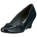 Buffalo London 107-3010-2 wrinkle patent leather blue, Damen Pumps, blau, (blue )