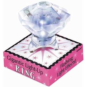 Gigantic Light Up Diamond Ring
