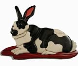A Woodworking Plan to Scrollsaw Your Own Intarsia Easter Rabbit