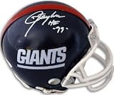 Lawrence Taylor Autographed/Hand Signed New York Giants TB Replica Mini Helmet HOF 99