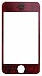 Skinit Protective Skin fits recent iPod Touch 2G, iPod, iTouch 2G (Biohazard Black on Red)