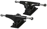 AVI Aluminum (Set of 2) Skateboard Trucks - 5.0 Inch - Black Hanger / Black Base