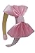 Sparkling Glitter Satin BOW Arch Headband By Funny Girl Designs