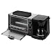 Kalorik BSET-15191 1450-Watt 3-In-1 Breakfast Set, Stainless Steel/Black