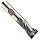 Niagara Cutter SMM830 High-Speed Steel End Mill, General Purpose, TiALN Coated, 2 Flutes, Square End