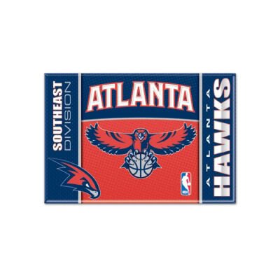 Atlanta Hawks Rectangular Button