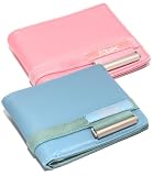 Genuine Reebok Nylon / Vinyl Leather Like Bifold Wallet With Zippered Coin Pouch