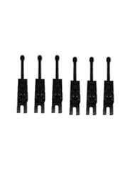 Mighty Mite - Floyd Rose Licensed Replacment Saddles - Black - Set of 6