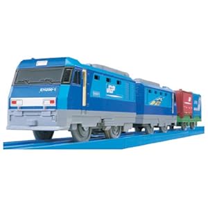 【クリックで詳細表示】プラレール S-52 EH200ブルーサンダー