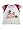 Giga Girls - Girls Short Sleeved Tee, White, Red, Pink (Size 4)