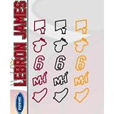 NBA Miami Heat LeBron James Player Logo Bandz Ringz