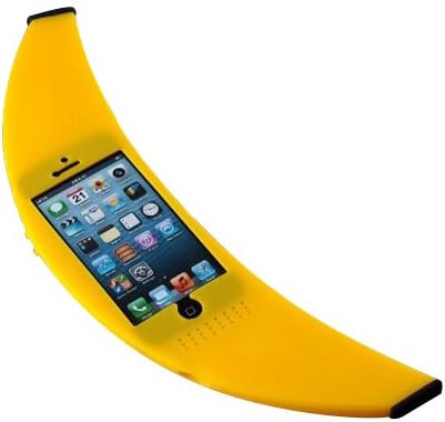 Celebrity Yellow Banana Shape Phone Shell Case for Iphone4/4s