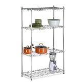 UPC 811434014569 product image for Honey-Can-Do SHF-01456 Closet Organizing Shelving Unit, 4-Tier, SHF-01456 | upcitemdb.com