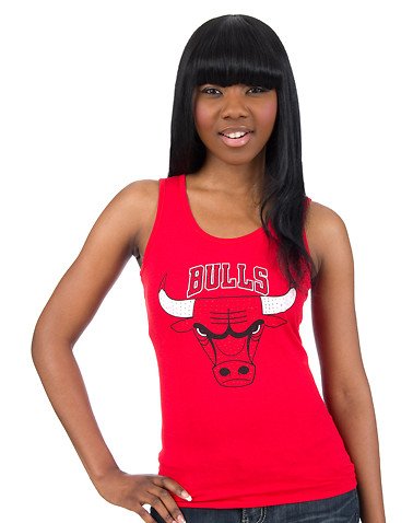 Essentials Chicago Bulls Nba Tank Top Red S