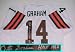 Otto Graham Hand Signed Browns Throwback Jersey