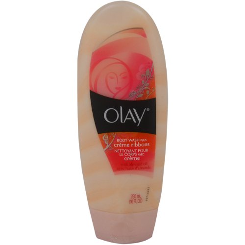 Olay Body Wash Plus Creme Ribbons, 10 Ounce