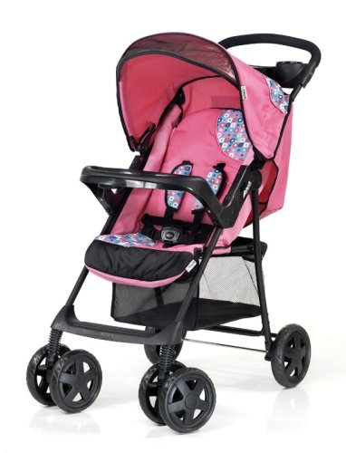 Childrens Toyshop  Toys : Hauck - Shopper 7 buggy in Dotty Pink