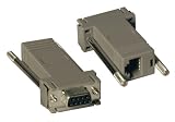 2PC Null Modem Adapter RJ45 To DB9 Cable Kit
