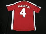 ARSENAL HOME JERSEY FABREGAS + FREE SHORT (SIZE M)