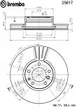 Brembo 25617 Front Disc Brake Rotor