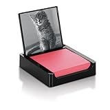 UPC 051141966441 product image for Post-it 3 x 3 Inches Note Holder with Photo Frame, Black (PH-654-BK) | upcitemdb.com