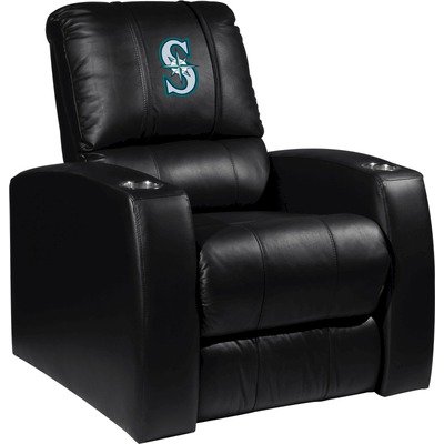 Home Theater Recliner with MLB Logo Panel Team: Seattle Mariners Secondary