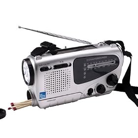 Excalibur Weather Channel Ez Crank Radio by Bdi-Laguna Lockbox
