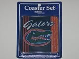 FLORIDA GATORS 4 Pack (4 x 4) Foam DRINK COASTER SET