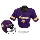 Minnesota Vikings Youth NFL Helmet and Jersey Set