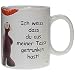 Küche & Haushalt : TATZINO Kaffeetasse "Ich weiss, dass du aus meiner Tasse getrunken hast!"