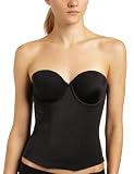 Maidenform Women's Custom Lift Strapless Longline With Convertible Straps