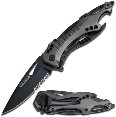 8" TAC FORCE TACTICAL FOLDING KNIFE Blade pocket open switch