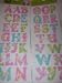 Main Street Wall Creations Jumbo Stickers - A B C's Princess Pink
