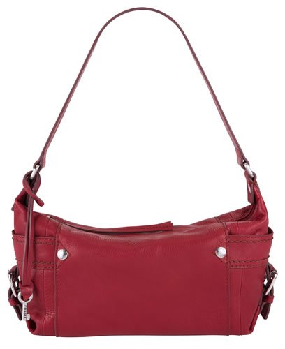 Fossil Womens Hobo - Castille Hobo (Color: Red)