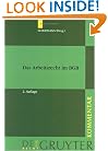 Das Arbeitsrecht Im Bgb Kommentar: 2., Neubearbeitete Auflage (German Edition)