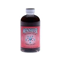 MesoSilver ® 20 ppm Colloidal Silver 250 mL/8.45 Oz, Highest Particle Surface Area (PSA) for Maximum Effectiveness Colloidal Silver, Highest Bioavailability Colloidal Silver, Smallest Particle Size Colloidal Silver