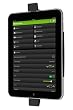 Loxone iPad Halterung, Wandhalterung, Wallmount (schwarz), f�r iPad1
