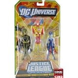 DC Universe Justice League Unlimited Action Figure 3Pack Angle Man, Firestorm Killer Frost