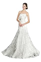 Strapless Satin Belted Lace-Up Mermaid  Dress With a Sash 