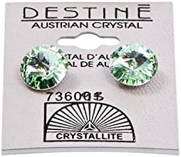 Destine Chrysolite Rivoli Earrings