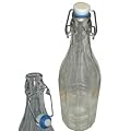 Design Glasflasche mit B�gelverschlu�, B�gelflasche,