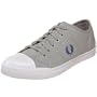 Fred Perry Men's Albion Low Canvas Lace-Up,Limestone,6.5 UK (7.5 M US)