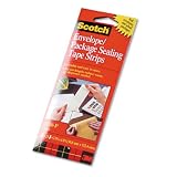 3M Scotch(R) High-Performance Tape Strips, Transparent, 1 7/8in. x 6in., Pack Of 50 Strips
